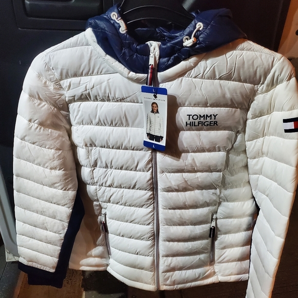 tommy hilfiger jacket bubble